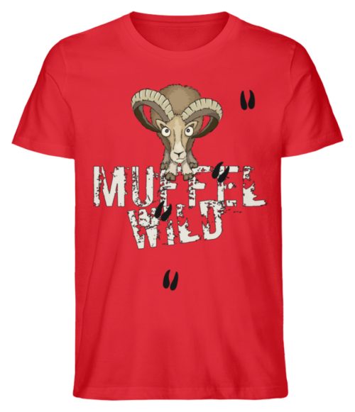 Muffel Wild Mufflon - Herren Premium Organic Shirt-6882