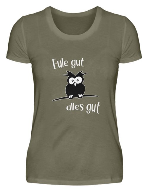 Eule gut, alles gut | witzige Eule - Damen Premiumshirt-627