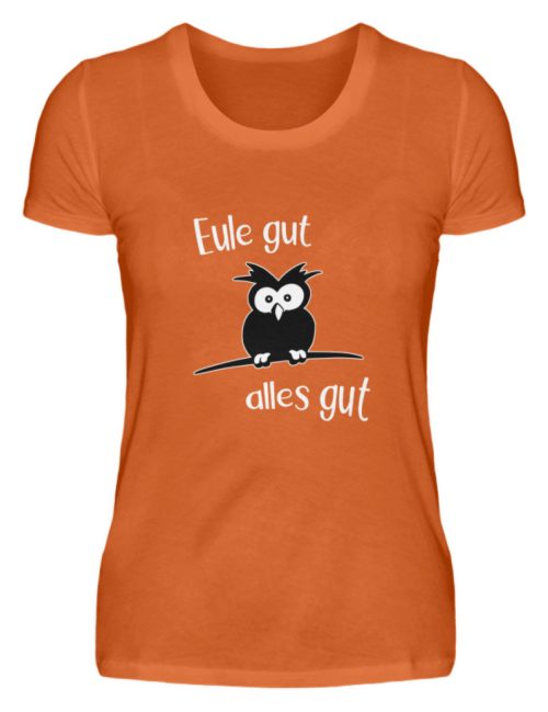 Eule gut, alles gut | witzige Eule - Damen Premiumshirt-2953