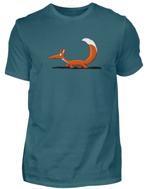 Lässiger cooler Fuchs | Mr. Fox, der Schleicher - Herren Shirt-1096