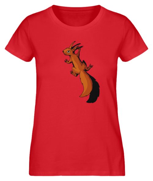 Süßes Eichhörnchen - Damen Premium Organic Shirt-6882