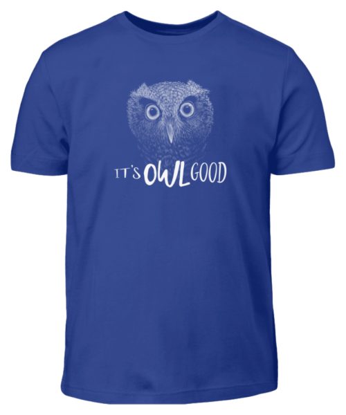 It-s OWL Good | Kritzel-Kunst-Eule - Kinder T-Shirt-668