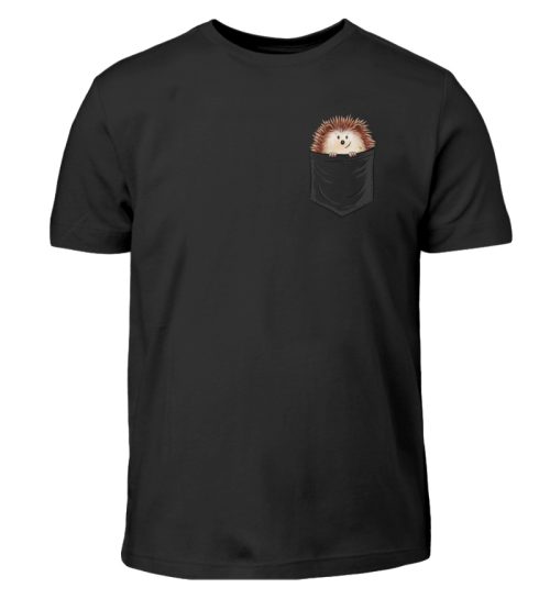 Lustiger Igel In Deiner Brust-Tasche - Kinder T-Shirt-16