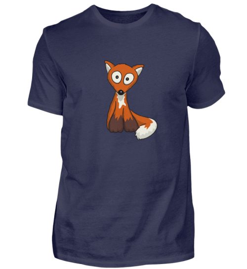 Kleener süßer Fuchs - Herren Shirt-198