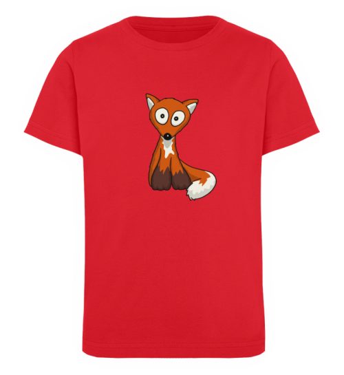 Kleener süßer Fuchs - Kinder Organic T-Shirt-6882