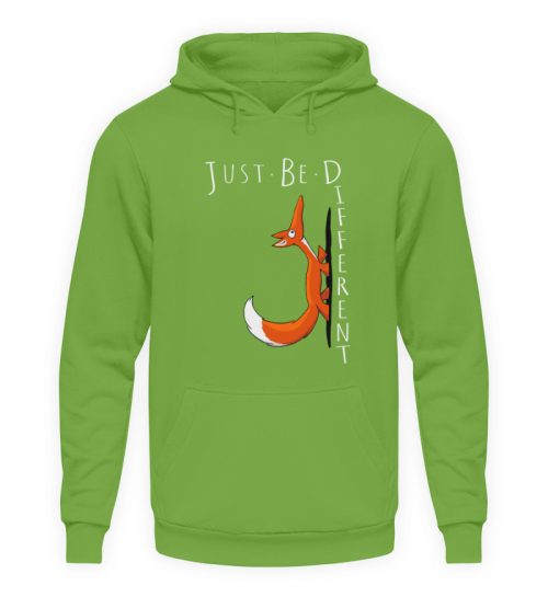 Just Be Different | Sei Anders, kleiner Fuchs - Unisex Kapuzenpullover Hoodie-1646