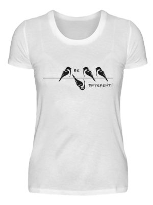 Sei anders, Kleiner Spatz - Damen Premiumshirt-3