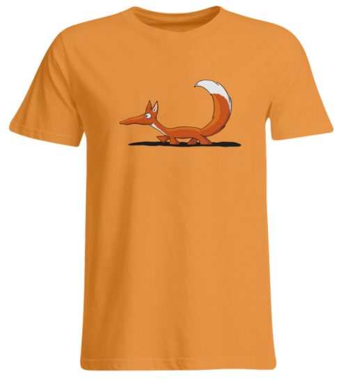 Lässiger cooler Fuchs | Mr. Fox, der Schleicher - Übergrößenshirt-20