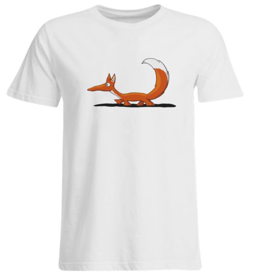 Lässiger cooler Fuchs | Mr. Fox, der Schleicher - Übergrößenshirt-3