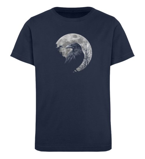 Vollmond-Rabe - Kinder Organic T-Shirt-6887