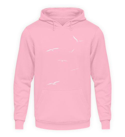 Vogelschwarm - fliegende Vögel - Unisex Kapuzenpullover Hoodie-1490