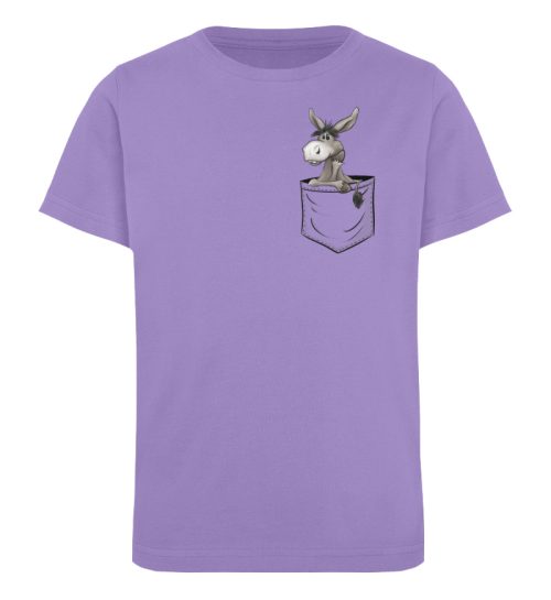 Bockiger Esel in Deiner Tasche - Kinder Organic T-Shirt-6904