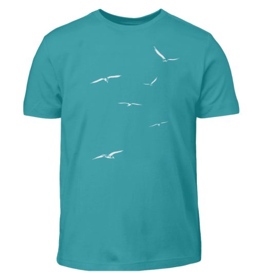 Vogelschwarm - fliegende Vögel - Kinder T-Shirt-1242