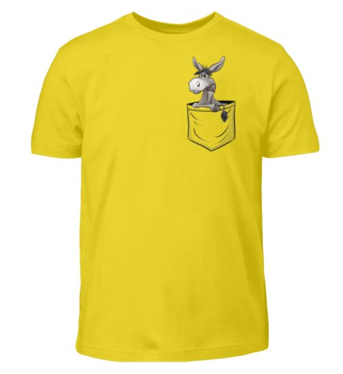 Bockiger Esel in Deiner Tasche - Kinder T-Shirt-1102