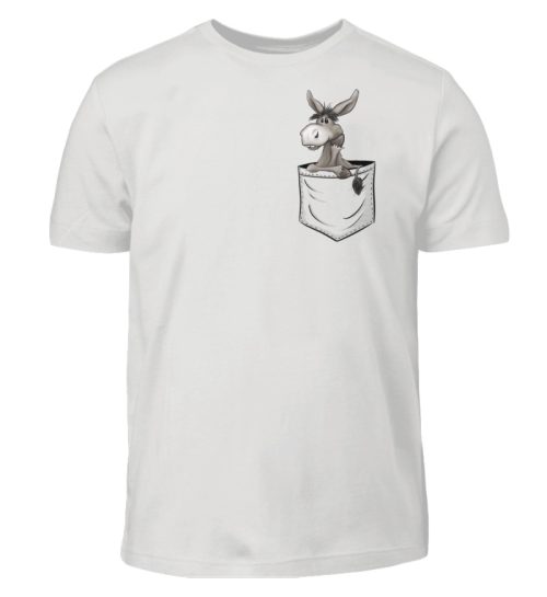 Bockiger Esel in Deiner Tasche - Kinder T-Shirt-1053