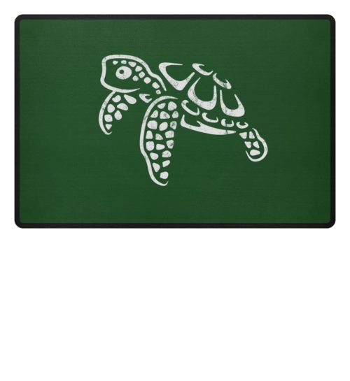 schwimmende Meeres-Schildkröte - Fußmatte-833