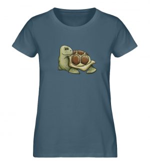 Lässige süße Schildkröte - Damen Premium Organic Shirt-6895