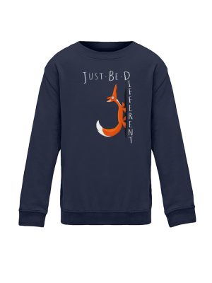 Just Be Different | Sei Anders, kleiner Fuchs - Kinder Sweatshirt-1698