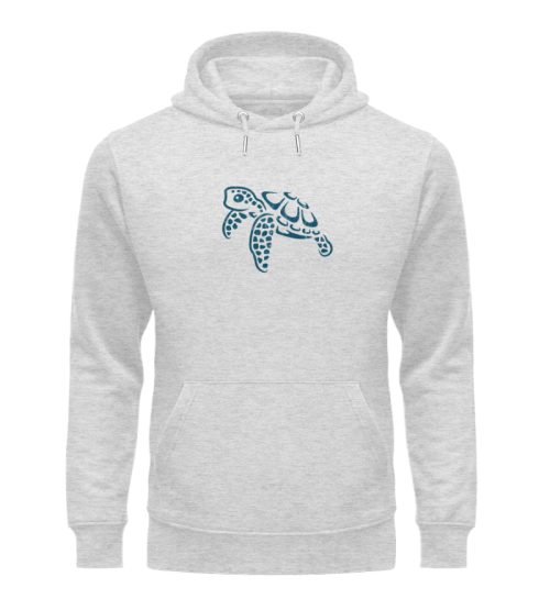 Lässig lustige Wasserschildkröte - Unisex Organic Hoodie-6892