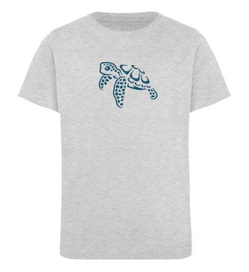 Lässig lustige Wasserschildkröte - Kinder Organic T-Shirt-6892