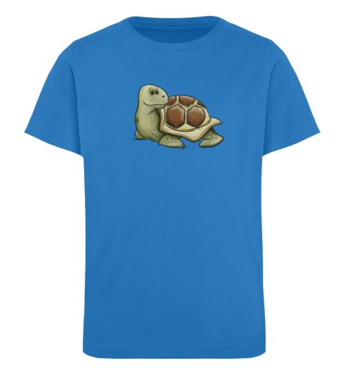 Lässige süße Schildkröte - Kinder Organic T-Shirt-6886