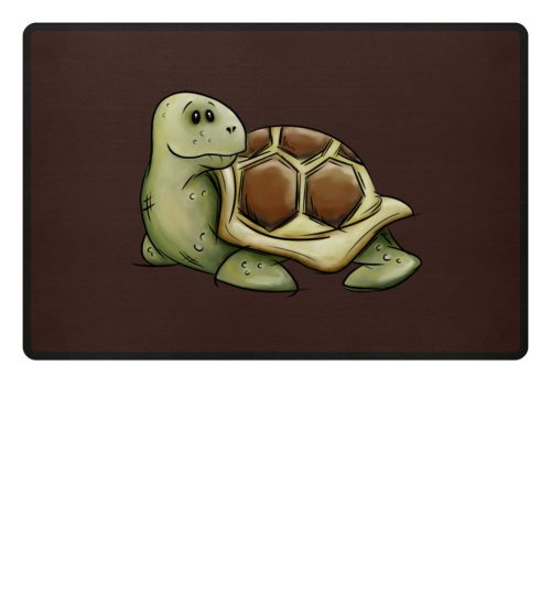 Lässige süße Schildkröte - Fußmatte-1074