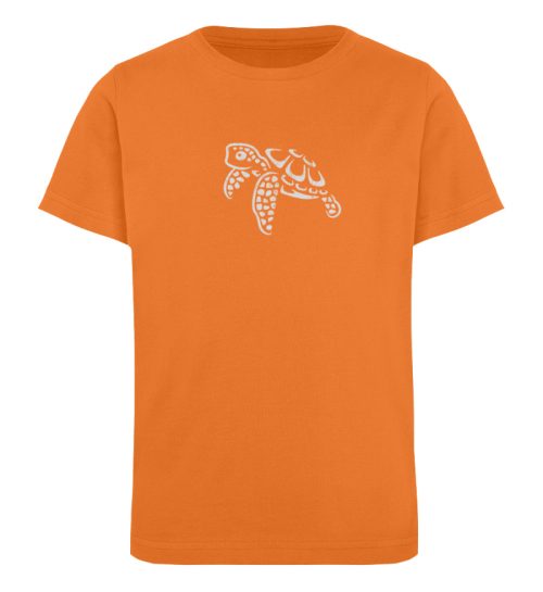 schwimmende Meeres-Schildkröte - Kinder Organic T-Shirt-6902