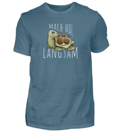 Mach mal langsam Schildkröte - Herren Shirt-1230