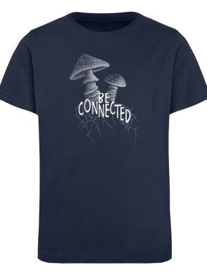 Be Connected Panther-Pilz - Kinder Organic T-Shirt-6887