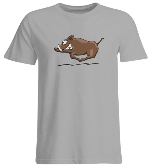 sauwildes Wildschwein | Wildsau - Übergrößenshirt-645