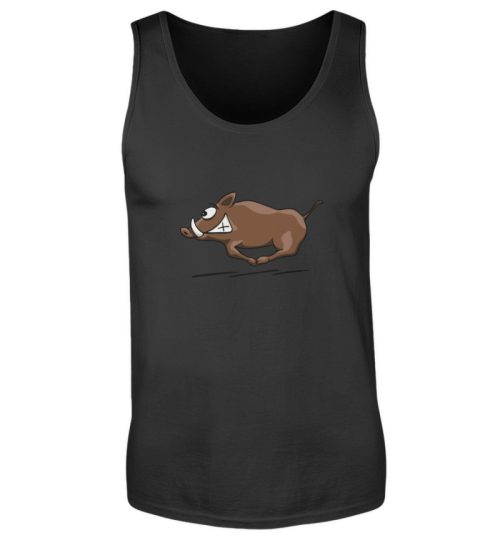 sauwildes Wildschwein | Wildsau - Herren Tanktop-16