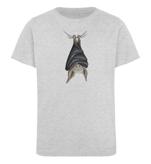 Lustig chillende Fledermaus - Kinder Organic T-Shirt-6892