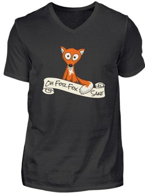 Oh For Fox Sake - Um Fuchses Willen - Herren V-Neck Shirt-16