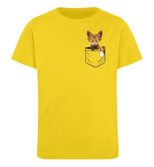 Funky Fuchs in der Tasche - Kinder Organic T-Shirt-6905
