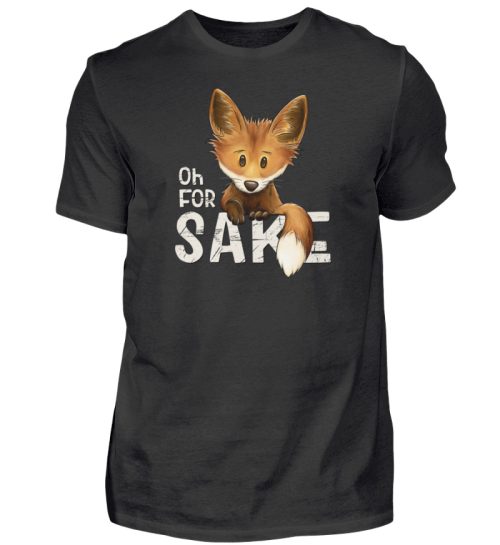 For Fox Sake fluchender Fuchs - Herren Shirt-16