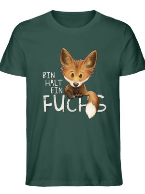 Bin halt ein Fuchs - Herren Premium Organic Shirt-7112