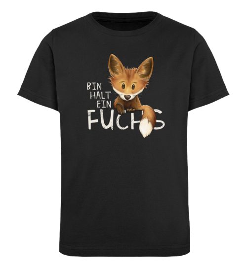 Bin halt ein Fuchs - Kinder Organic T-Shirt-16