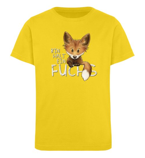 Bin halt ein Fuchs - Kinder Organic T-Shirt-6905