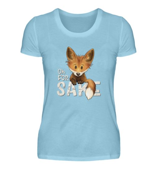 For Fox Sake fluchender Fuchs - Damen Premiumshirt-674