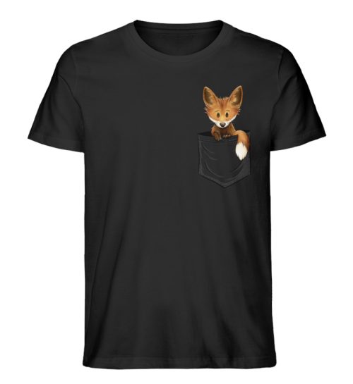 Funky Fuchs in der Tasche - Herren Premium Organic Shirt-16