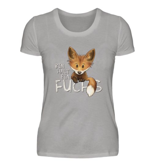 Bin halt ein Fuchs - Damen Premiumshirt-2998