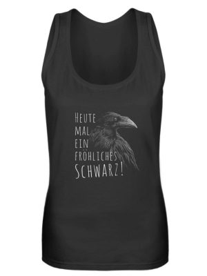 Ein fröhliches Schwarz Rabe - Frauen Tanktop-16