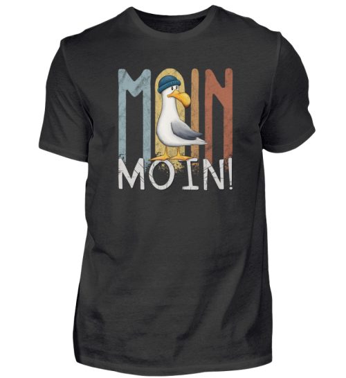 Moin Moin norddeutsche Möwe - Herren Shirt-16