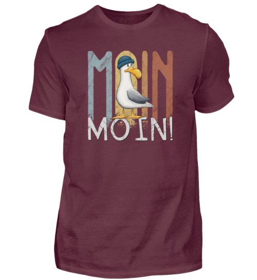 Moin Moin norddeutsche Möwe - Herren Shirt-839