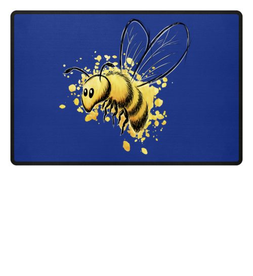 Lässige kleine Honig-Biene - Fußmatte-27