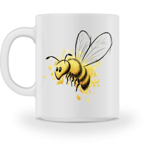 Lässige kleine Honig-Biene - Tasse-3