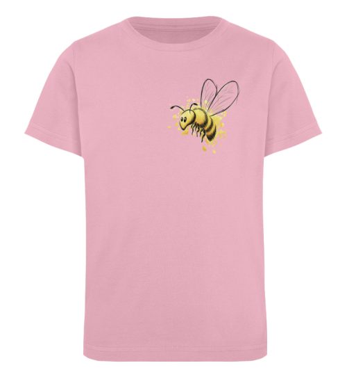Lässige kleine Honig-Biene - Kinder Organic T-Shirt-6903