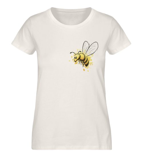 Lässige kleine Honig-Biene - Damen Premium Organic Shirt-6881
