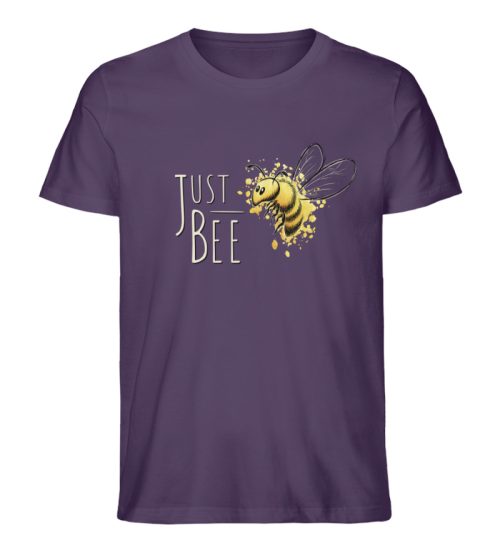 Just Bee, kleine Honig-Biene - Herren Premium Organic Shirt-6884