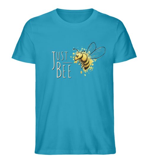 Just Bee, kleine Honig-Biene - Herren Premium Organic Shirt-6885